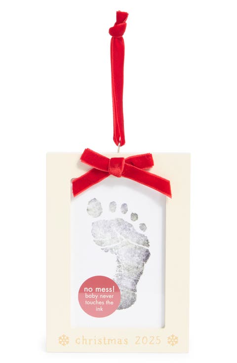 Baby 2025 Footprint Ornament
