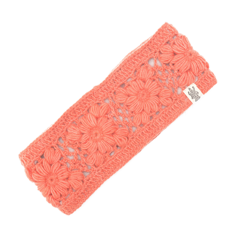 Flower Crochet Headband- SOLIDS