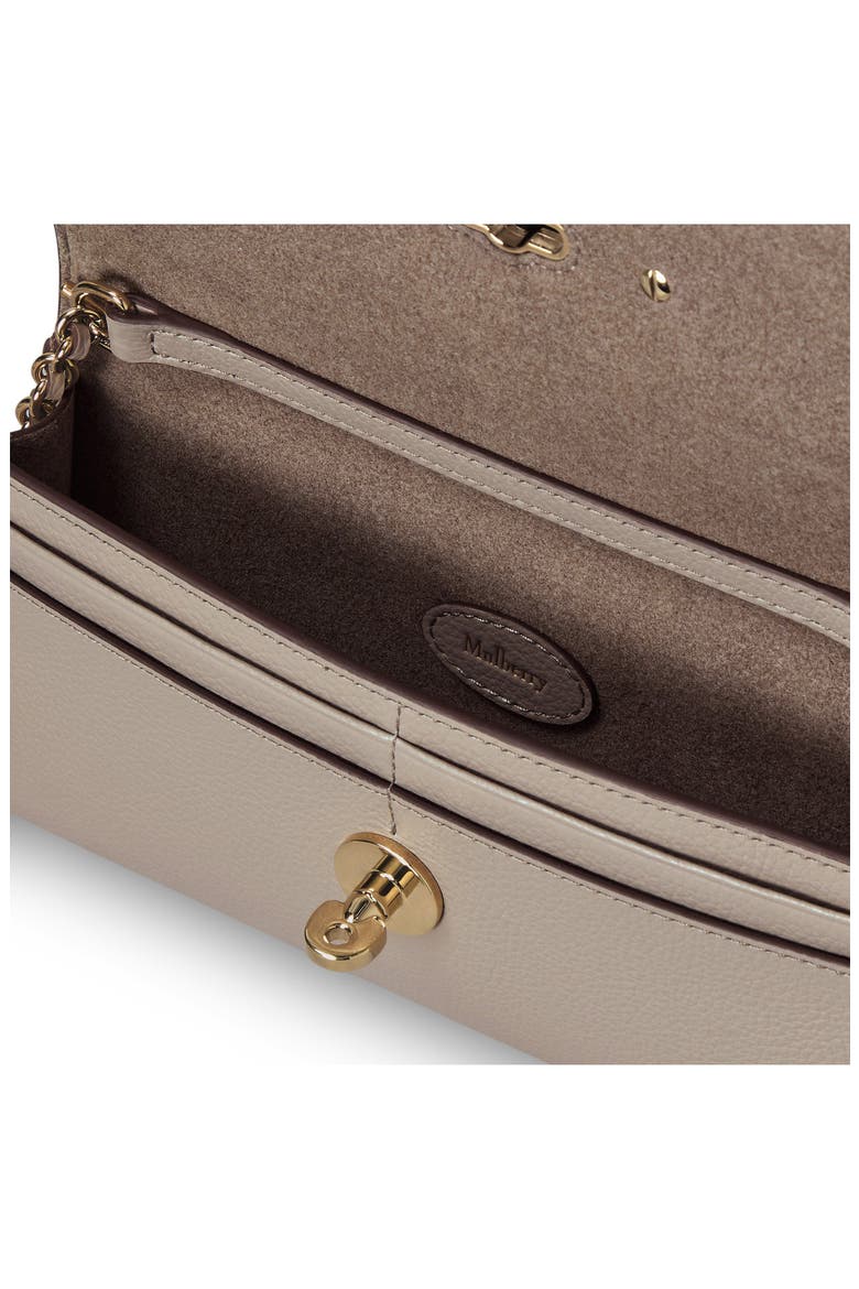 Lily Leather Wallet on a Chain, Alternate, color, CASHMERE TAUPE