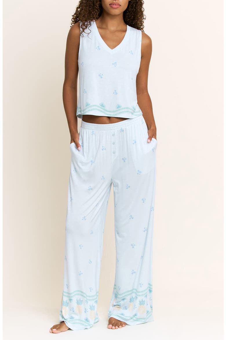All American Pajamas, Main, color, OCEAN GLOW PINEAPPLE