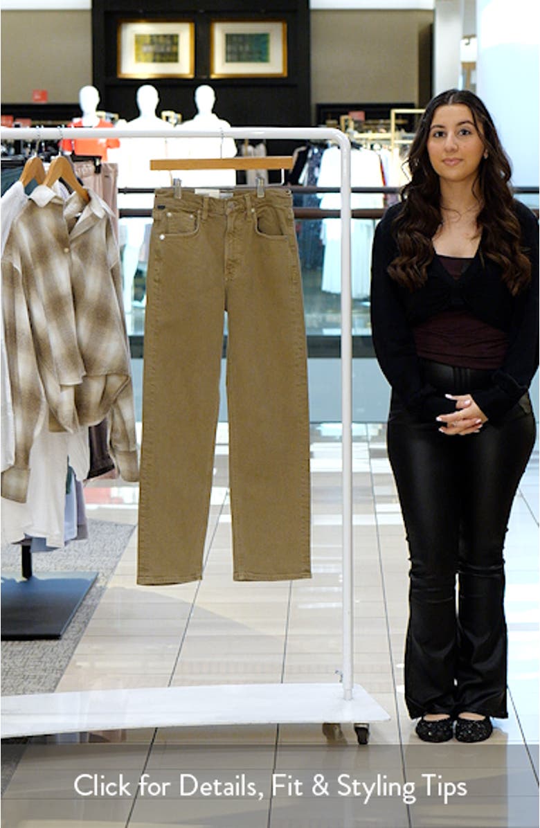 Palma High Waist Ankle Straight Leg Jeans, sales video thumbnail