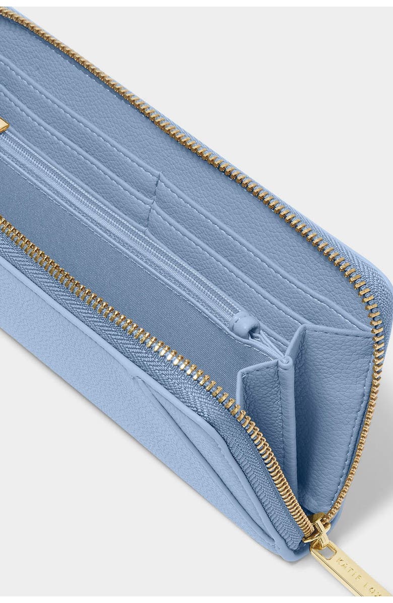 Katie Loxton Hana Wallet, Alternate, color, Cornflower Blue