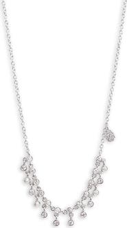 Meira T Diamond Frontal Necklace