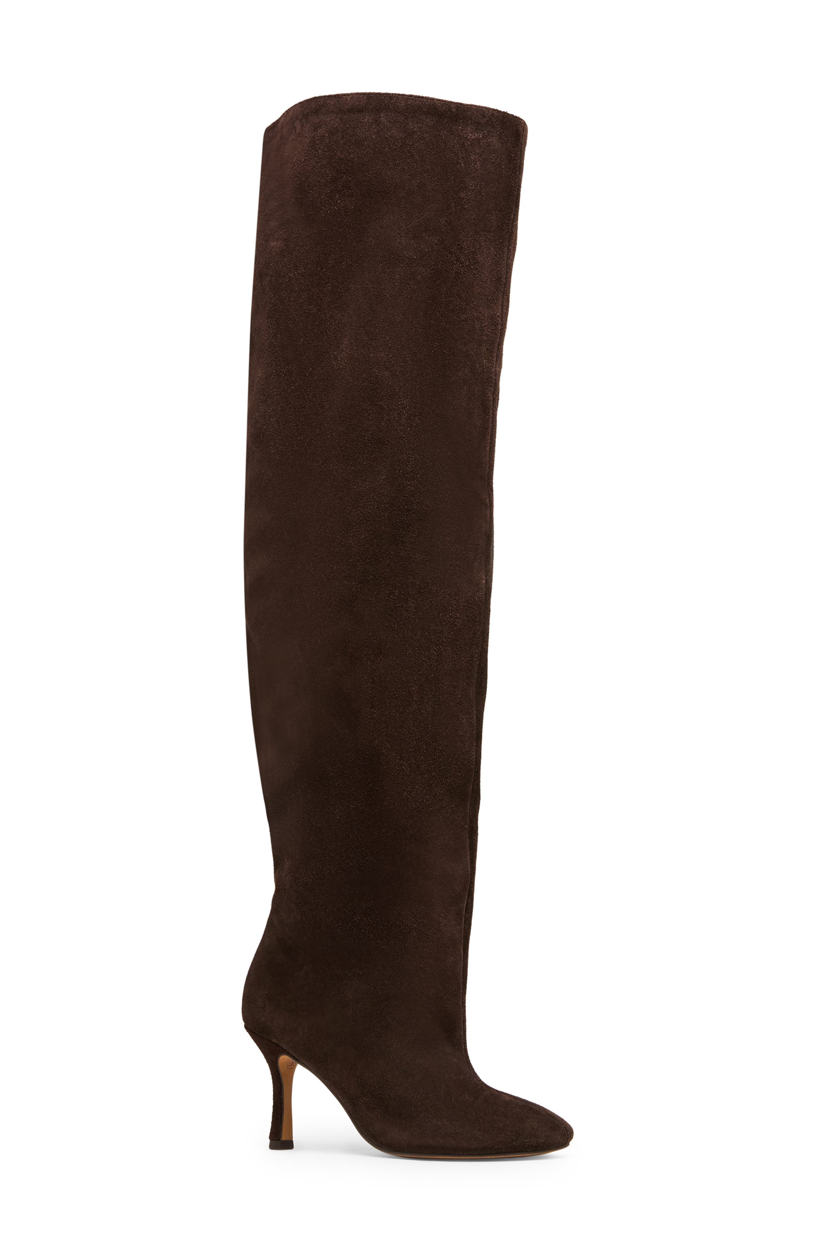 Steve Madden Allison Over the Knee Boot, Alternate, color, Brown Suede