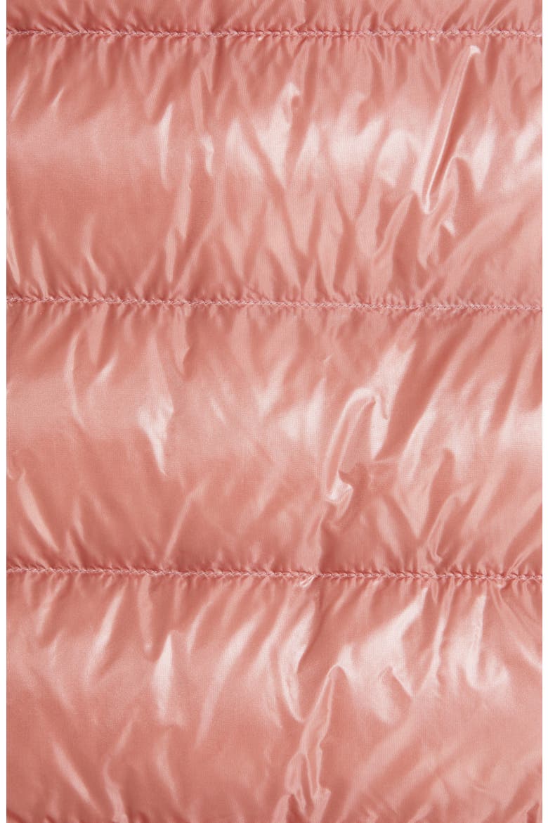 Quilted Down Puffer Coat, Alternate, color, PINK