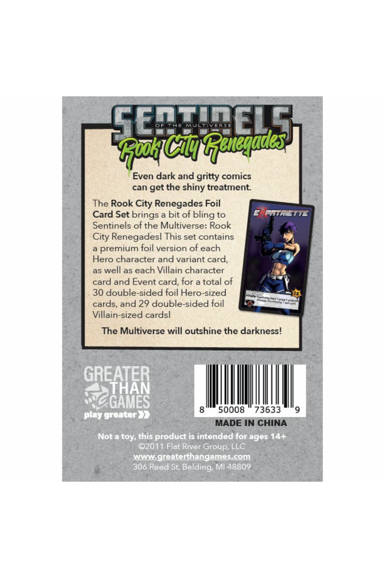 Sentinels Of The Multiverse Definitive Edition Rook City Renegades, Alternate, color, Multicolored