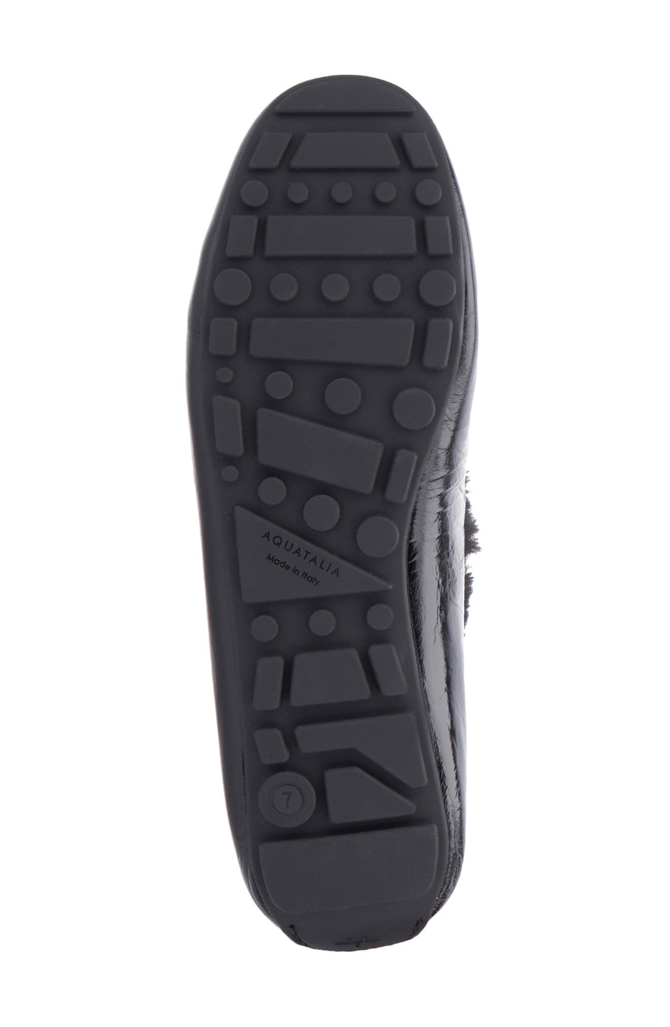 Aquatalia Qassidy Faux Fur Lined Weatherproof Flat, Alternate, color, 