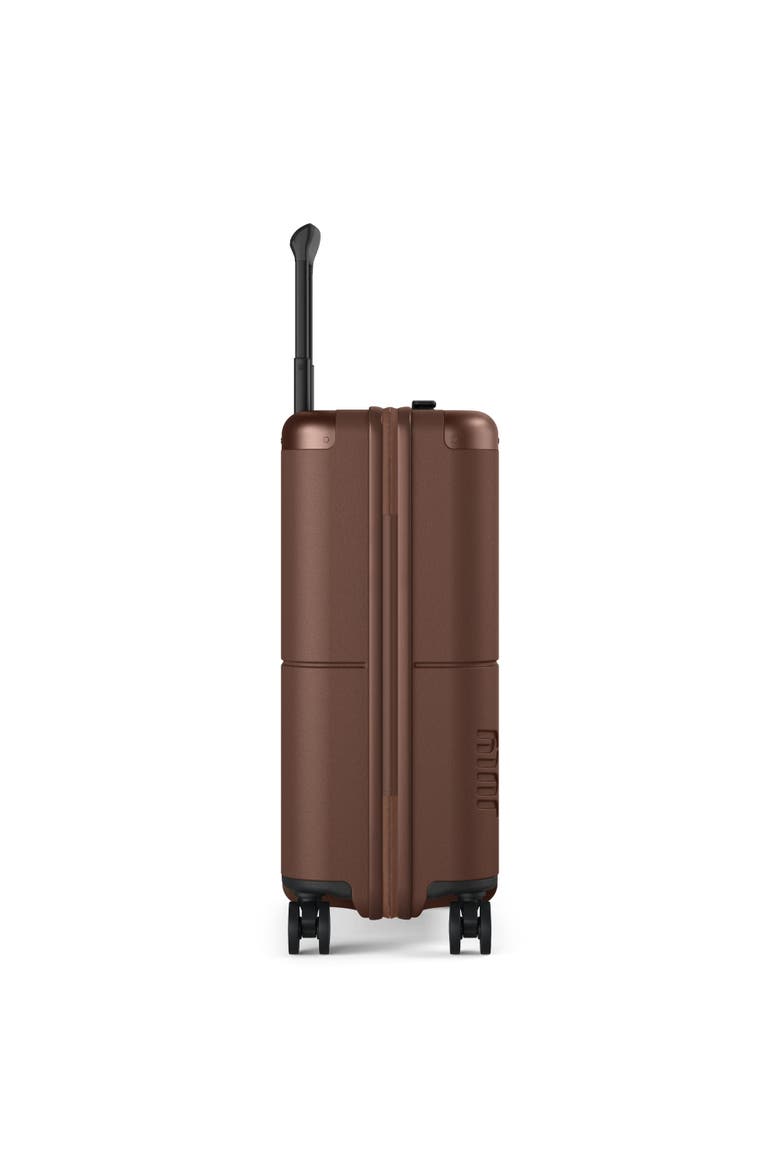 Carry On Suitcase, Alternate, color, Dark Brown