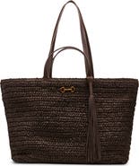 Anne Klein Extra Large Straw Tote