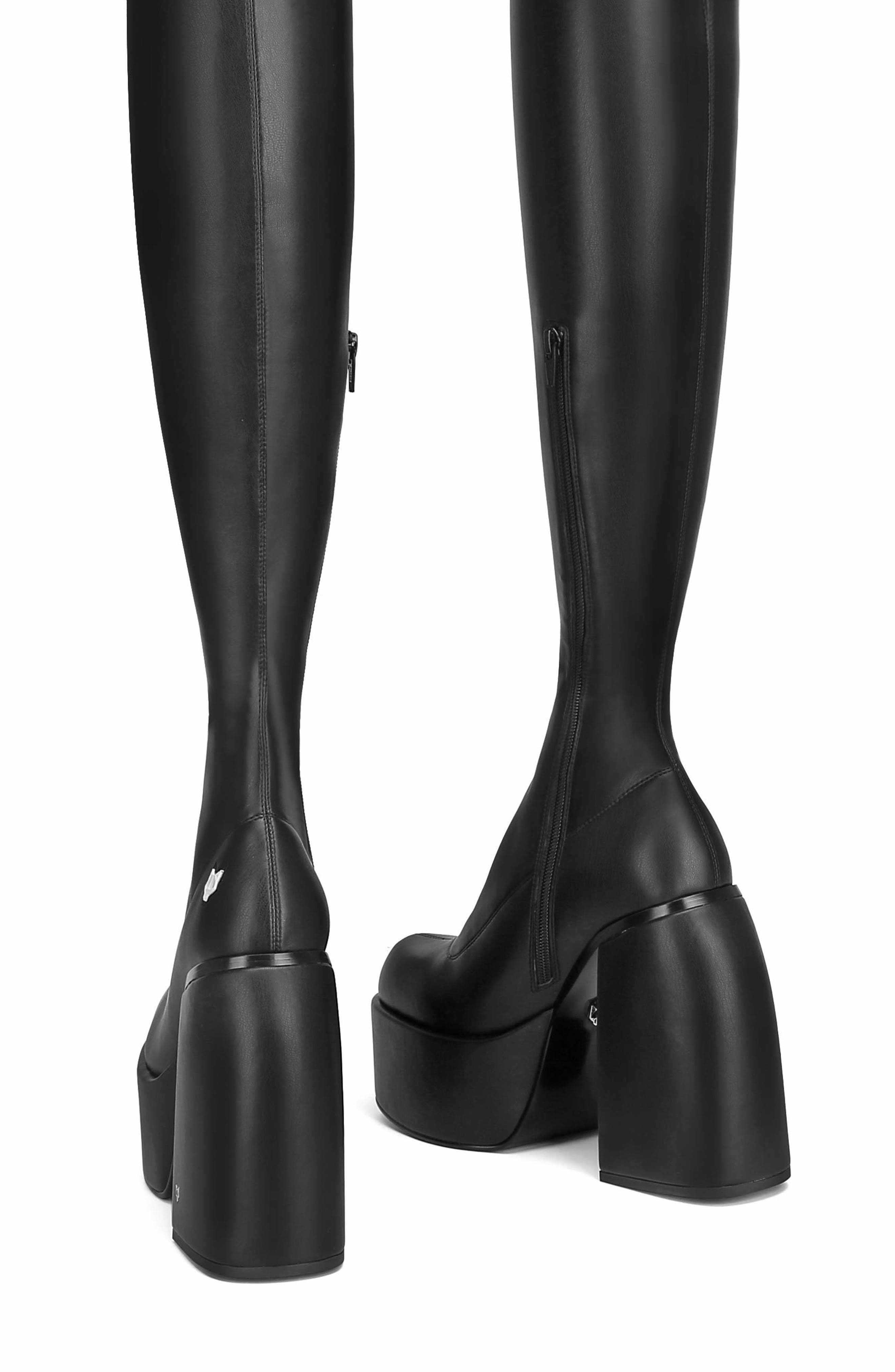 Naked Wolfe Juicy Stretch Platform Tall Boot, Alternate, color, 