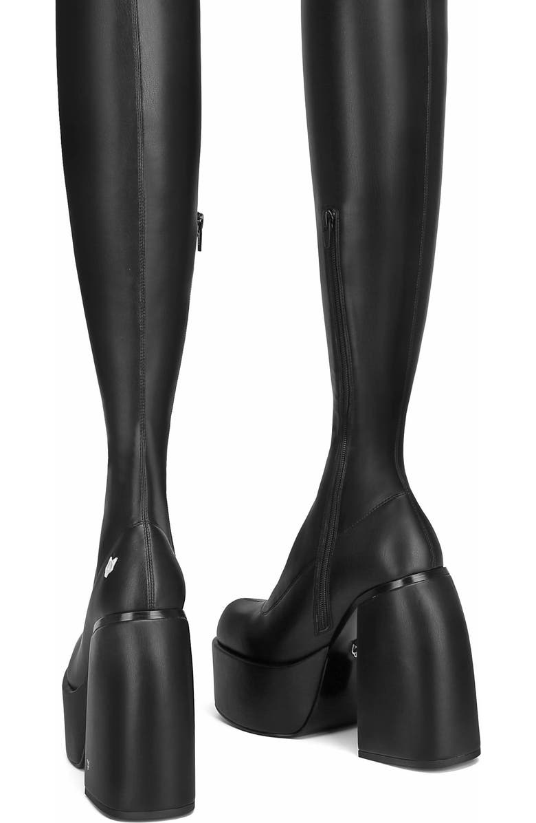 Naked Wolfe Juicy Stretch Platform Tall Boot, Alternate, color,