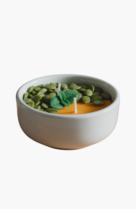 Pumpkin Soup Bowl Scented Candle
