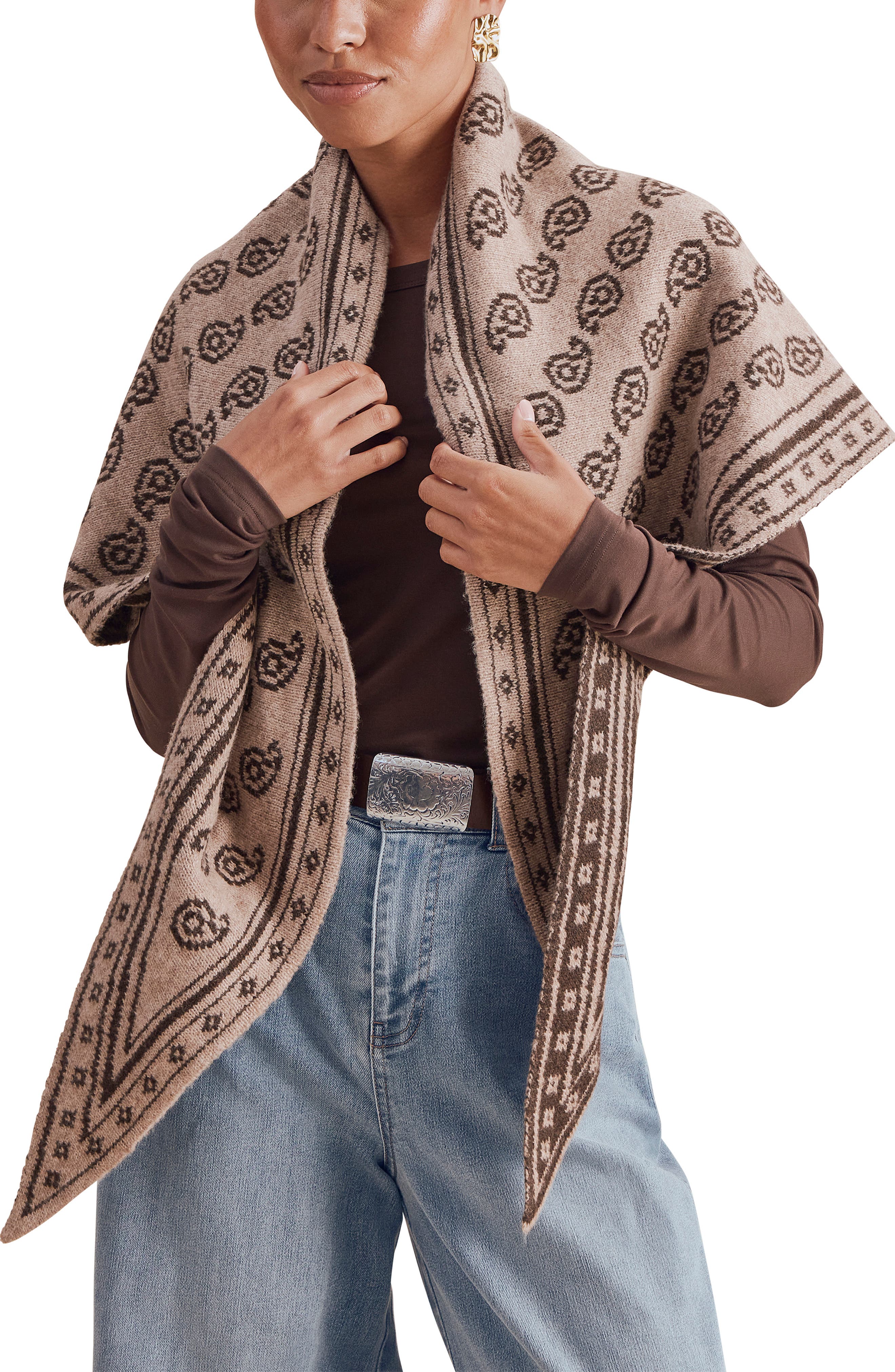 selected JAVA BROWN PAISLEY