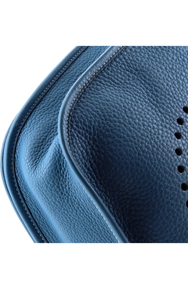Pre-Owned Hermes Evelyne Bag Gen II Clemence GM, Alternate, color, Bleu Jean