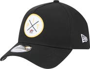 New Era Men's New Era Black Pittsburgh Pirates 9FORTY A-Frame Adjustable Hat