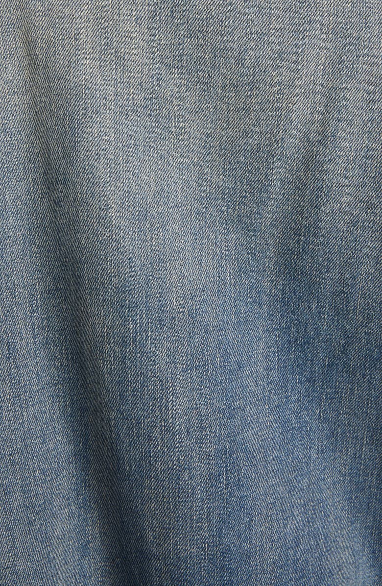 Acne Studios Denim Bomber Jacket, Alternate, color, 