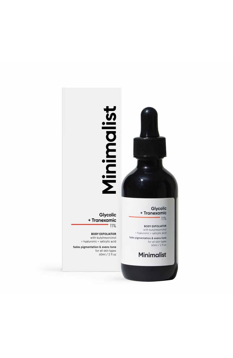 Minimalist Glycolic + Tranexamic 11% Body Exfoliator, Main, color,