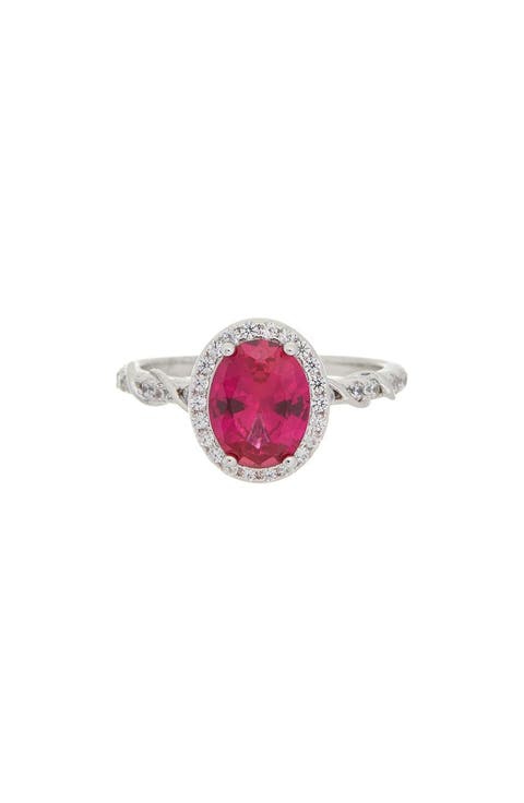 Oval Cut Topaz Ring
