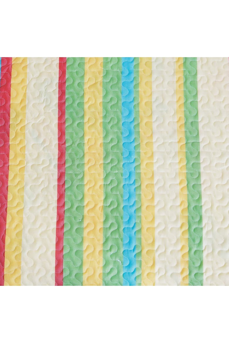 Sunny Splash Flip Flops Quilt Set, Alternate, color, Yellow