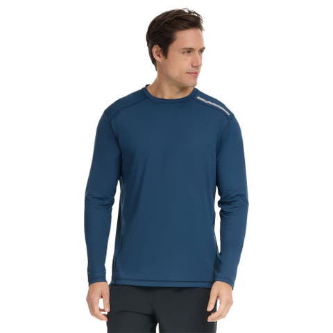Men's Long Sleeve Jet Tee for Sun and UV Protection