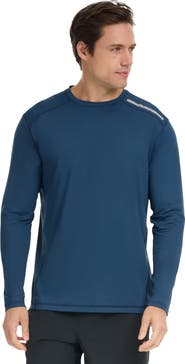 BloqUV Men's Long Sleeve Jet Tee for Sun and UV Protection