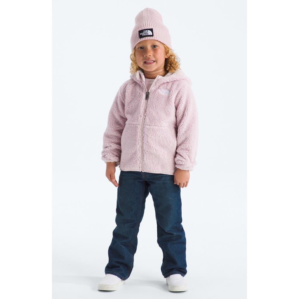 The North Face Kids' Campshire Ear Appliqué Fleece Zip Hoodie In Purple
