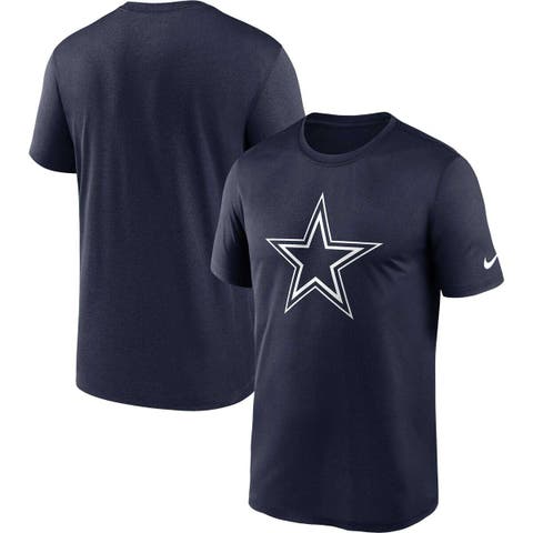 Men's Nike  Navy Dallas Cowboys Legend Logo Performance T-Shirt