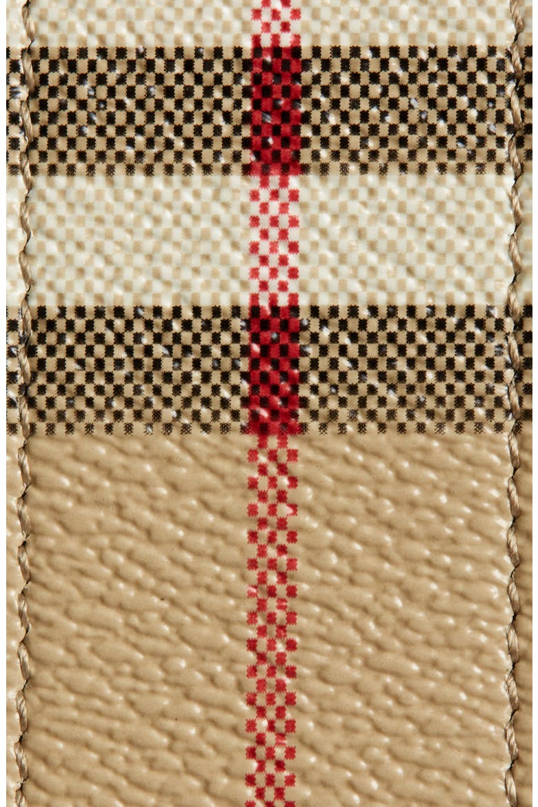 TB Check Reversible Belt, Alternate, color, ARCHIVE BEIGE/ SILVER