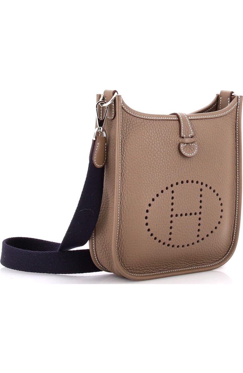 Pre-Owned Hermes Evelyne Bag Gen III Clemence TPM, Alternate, color, Etoupe