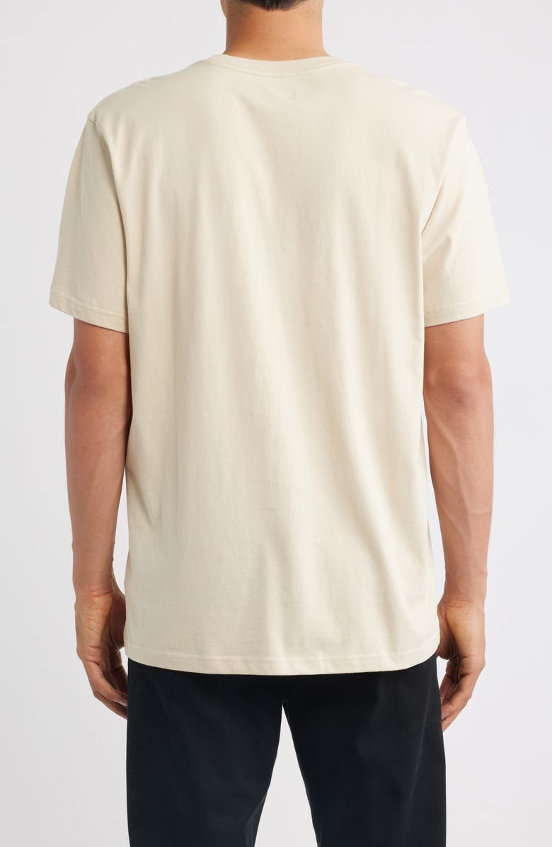 Brixton Beta Shield Pocket T-Shirt, Alternate, color, Cream