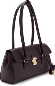 MANGO City Faux Leather Shoulder Bag
