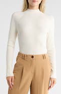 Derek Lam 10 Crosby Kassandra Mock Neck Rib Sweater