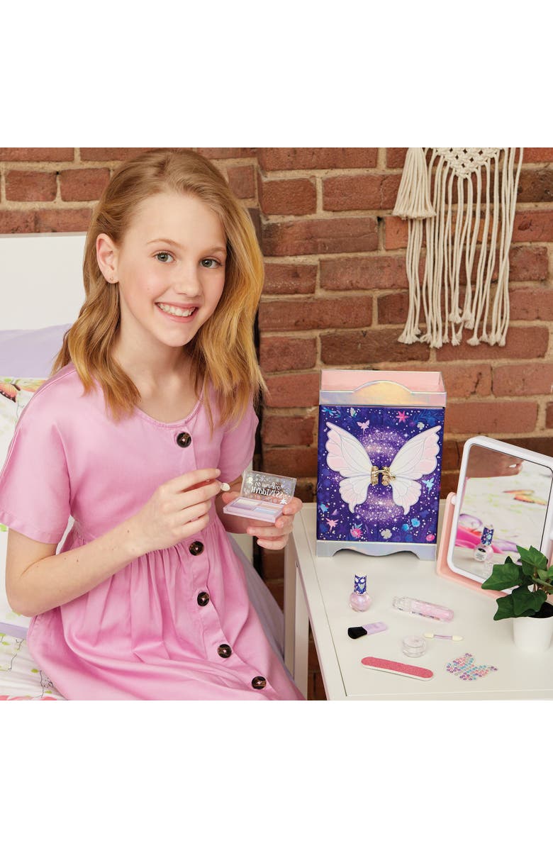 Three Cheers For Girls Make It Real Fairy Wardrobe Cosmetic Set, Alternate, color, Multicolored