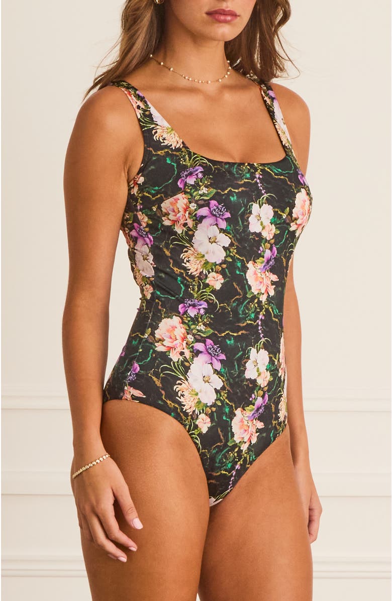 Aqua Blu Tempest Saige DD/E Cup One Piece, Alternate, color, Black