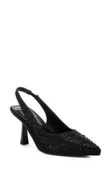 LONDON RAG Ararki Crystal Slingback Pump