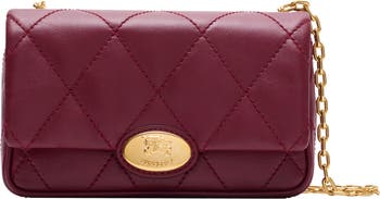 SALE!! BURBERRY◆LL SM STRAND QUL◆8111260166983 Burberry Strand medium bag burgundy | TheDoubleF