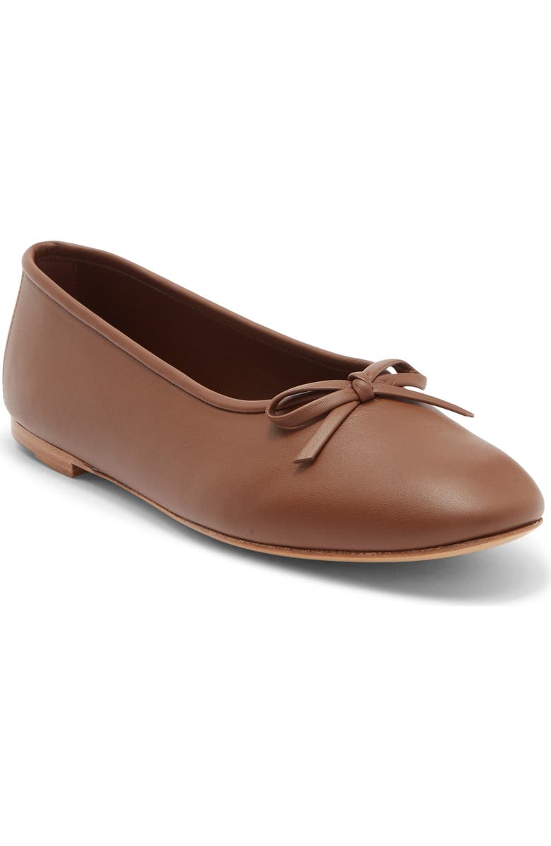 Pedro Garcia Hanny Ballet Flat, Main, color, Chestnut