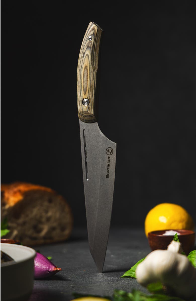 Messermeister Carbon Chef's Knife 6.5inches, Alternate, color, Carbon