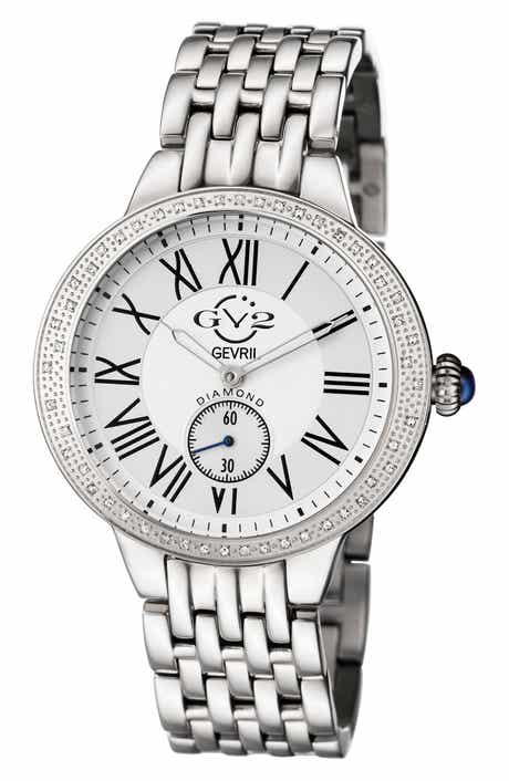 GV2 Astor Diamond Quartz Watch, 40mm - 0.24 ctw