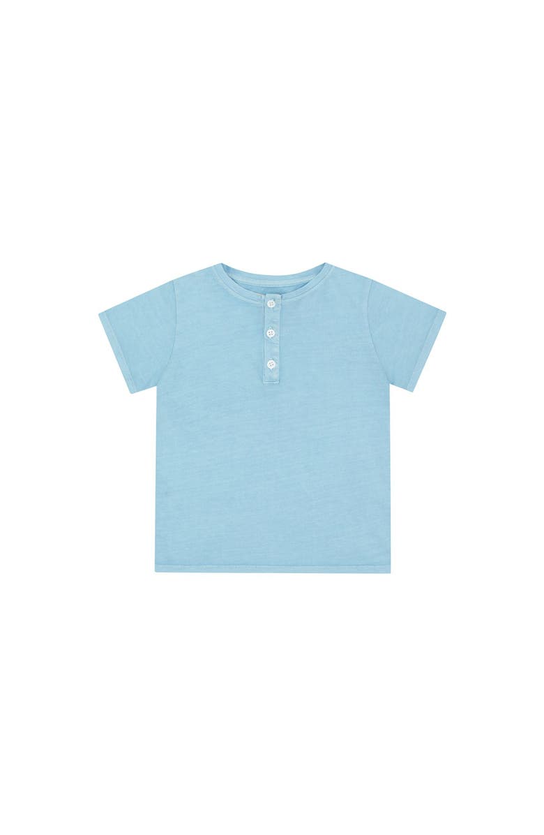 Vild House of Little SS Organic Cotton Henley T-Shirt, Main, color,