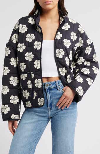 Free People Chloe Print Jacket