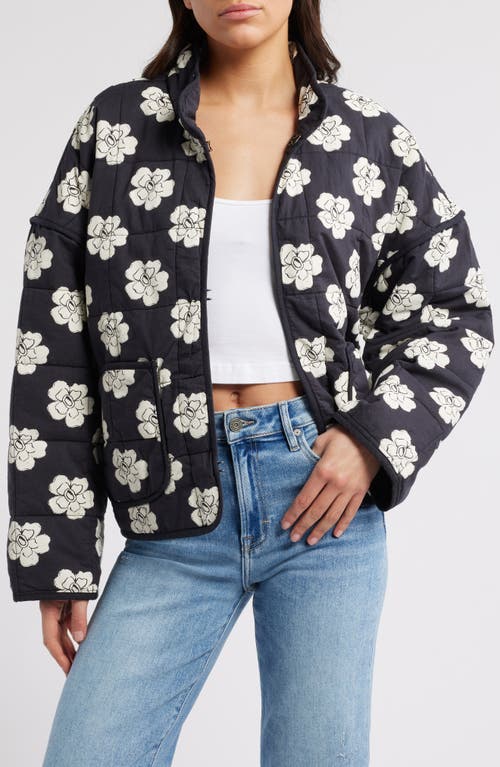 FREE PEOPLE FREE PEOPLE CHLOE FLORAL PRINT JACKET