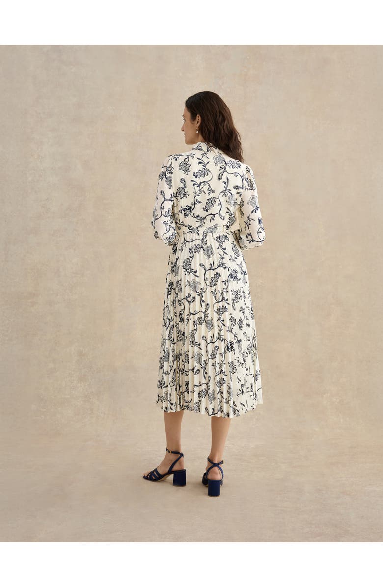 HOBBS LONDON Ashleen Dress, Alternate, color, Cream Midnight