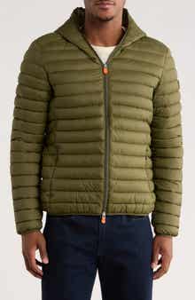 Save The Duck Daniele Water Resistant Hooded Puffer Jacket