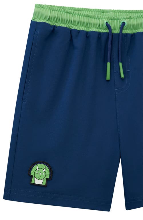 Roarsome Spike The Dinosaur Swim Trunks In Blue