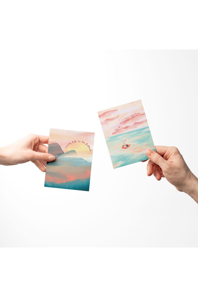 Celebration/Graduation Assorted Greeting Card Pack (3ct) "Mountain, Spa, Ocean", Alternate, color, Multi-Pack