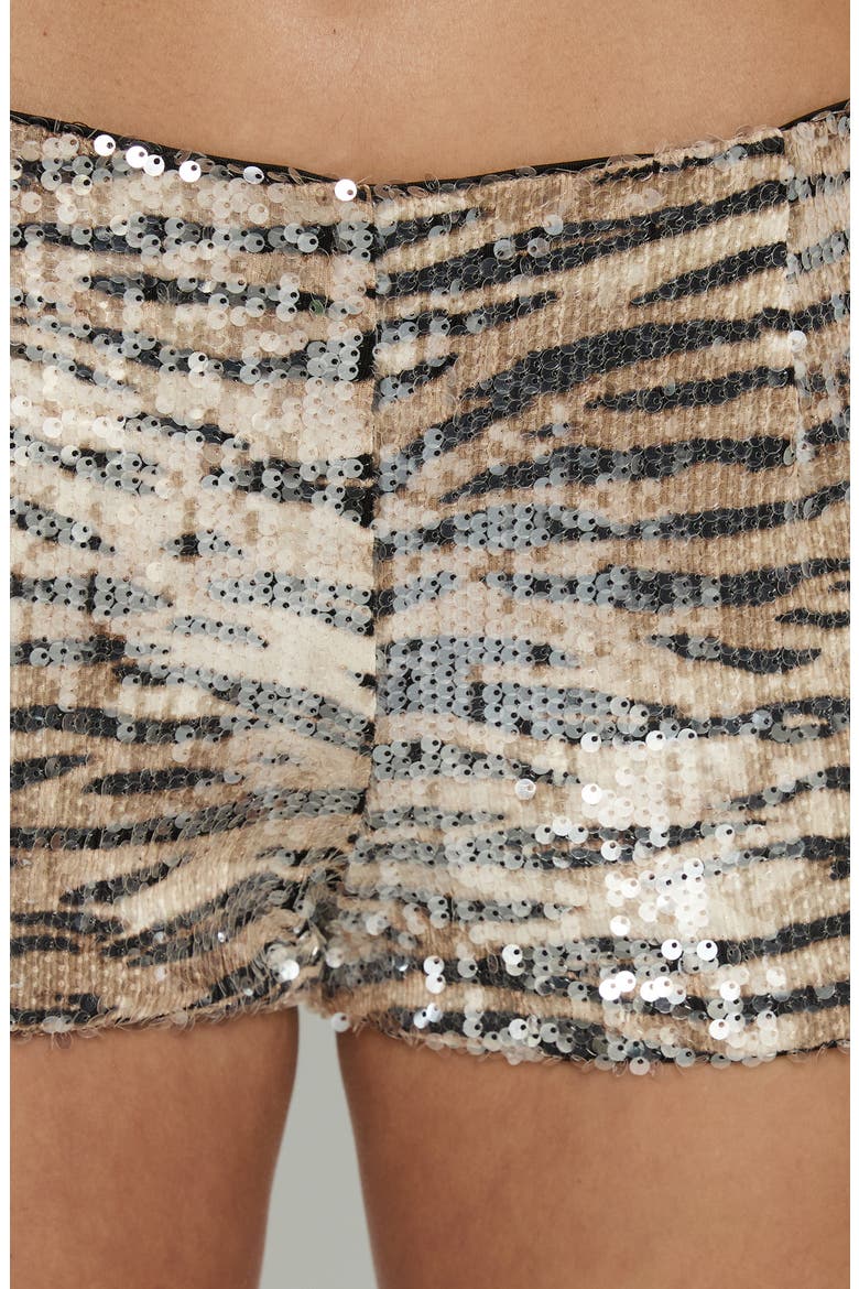Fight These Feelings Sequin Shorts, Alternate, color, SEQUIN MULTI