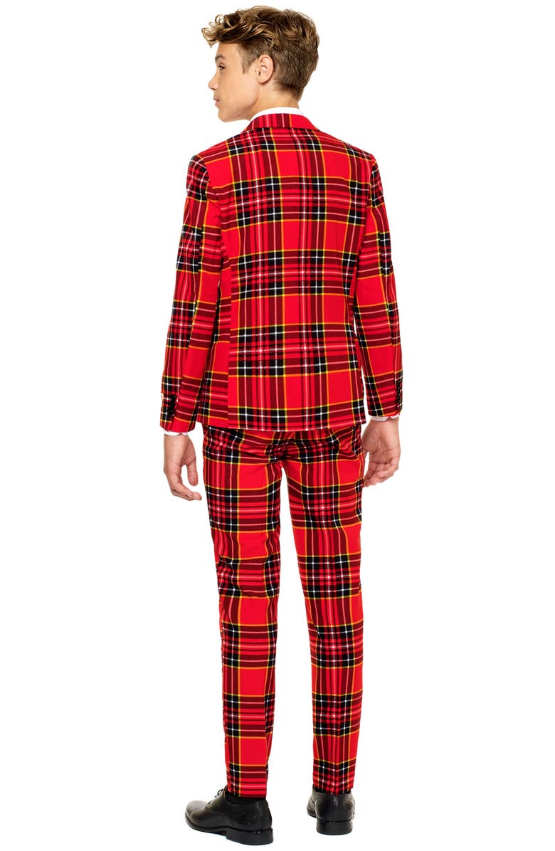 OppoSuits Lumberjack Two-Piece Suit with Tie, Alternate, color, 