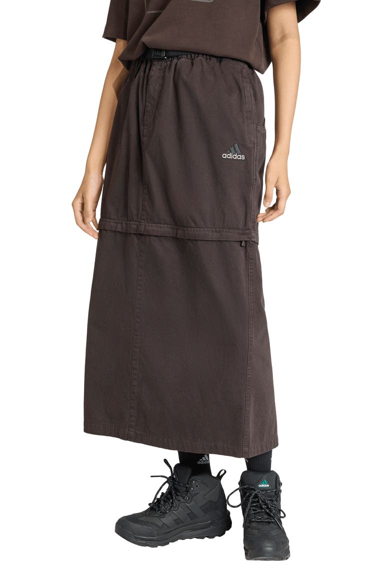 EQT Convertible Skirt, Main, color, AURORA COFFEE/