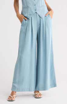 Young, Fabulous & Broke Calvin Crop Wide Leg Trousers